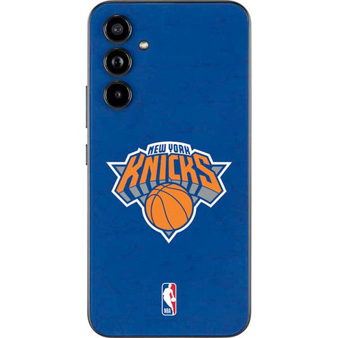 NBA New York Knicks Distressed Galaxy A54 5G Skin